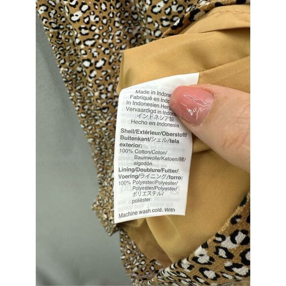 NWT J. Crew Womens Tan Basketweave Sleeveless Leopard Print Sheath Dress Size 6 - Picture 5 of 10